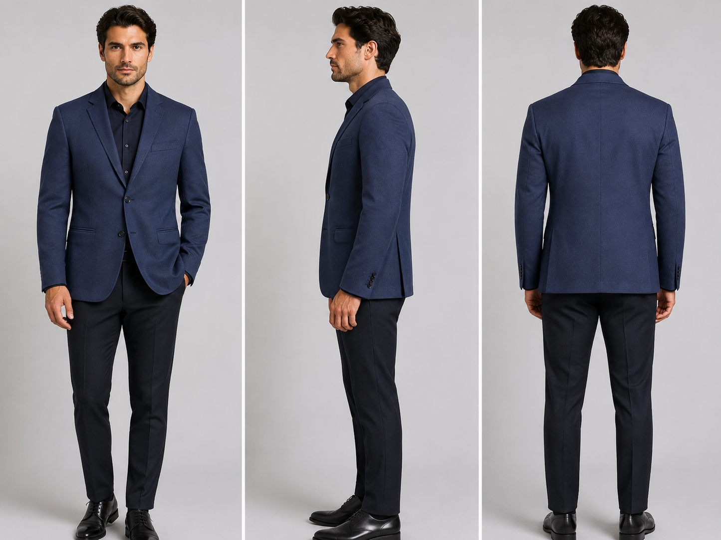 Men's Royal Blue Solid Blazer | Stylish Formal & Party Wear Blazer