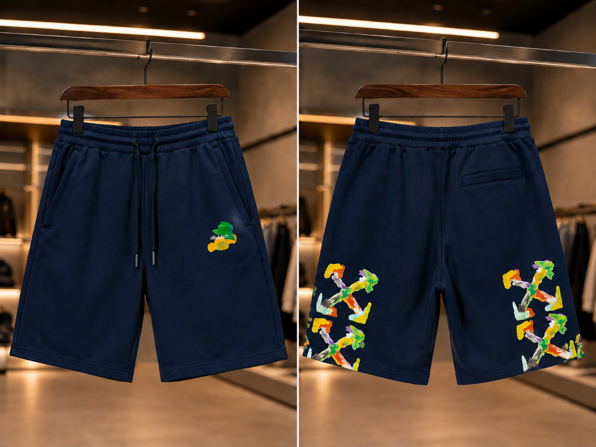 Men’s Graphic Print Casual Shorts