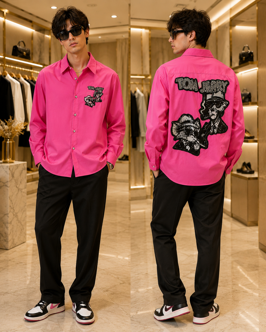 Men’s Popeye Graphic Statement Shirt